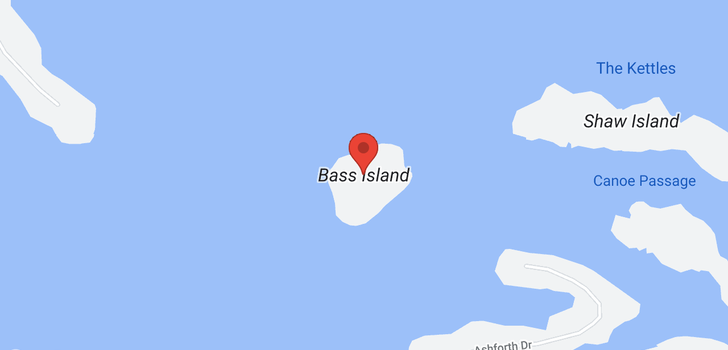 map of 0 BASS ISLAND